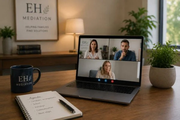 child access mediation Pershore online meeting.