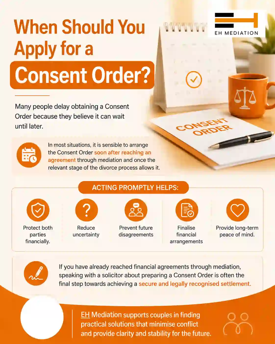 When Should You Apply for a Consent Order Pershore?